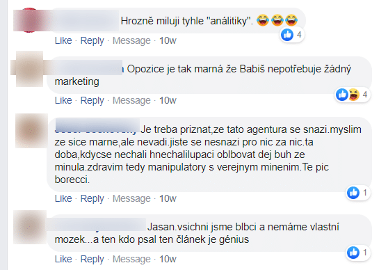 Hrozně miluji tyhle analytiky